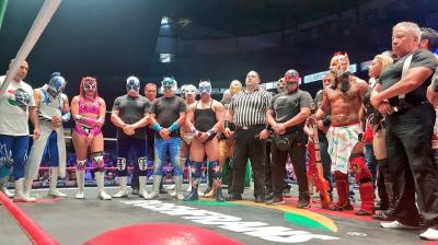 La Arena México rinde homenaje a Villano III