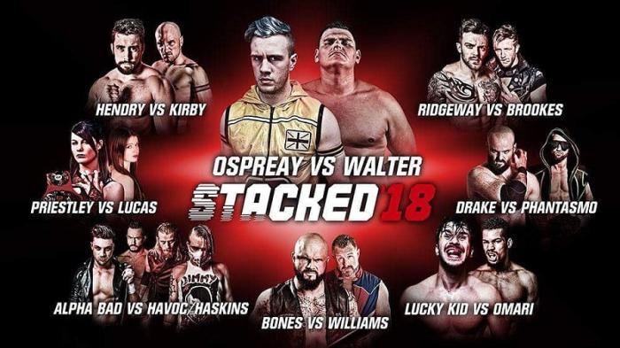 Resultados Defiant Wrestling Stacked ´18