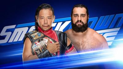 Shinsuke Nakamura defenderá el Campeonato de Estados ante Rusev en WWE SmackDown Live