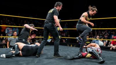 Undisputed Era deja sin resultado la lucha de campeones entre Ricochet y Pete Dunne en NXT