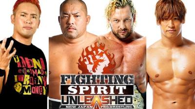 Cartelera completa de NJPW Fighting Spirit Unleashed