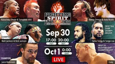 Resultados NJPW: Fighting Spirit Unleashed