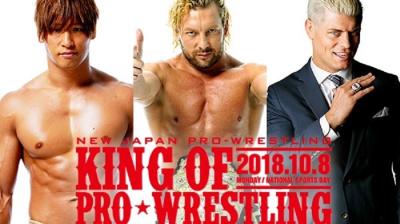 Cartelera completa de NJPW King Of Pro Wrestling