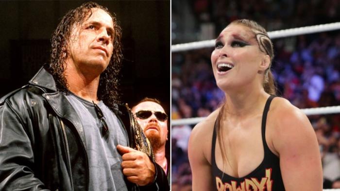 Bret Hart, honrado por el tributo de Ronda Rousey a The Hart Fundation en Raw