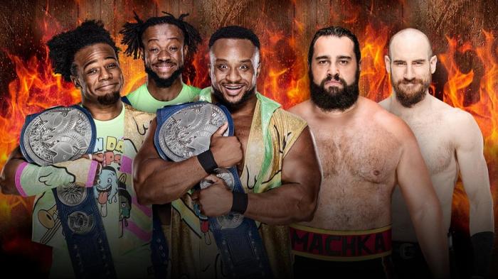 The New Day retiene los Campeonatos por Parejas de SmackDown ante Rusev Day en WWE Hell in a Cell 2018