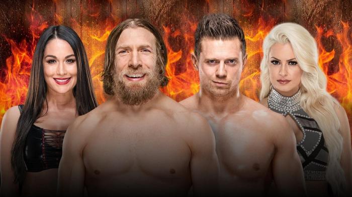 Maryse y The Miz se imponen a Brie Bella y Daniel Bryan en el combate mixto de WWE Hell in a Cell 2018