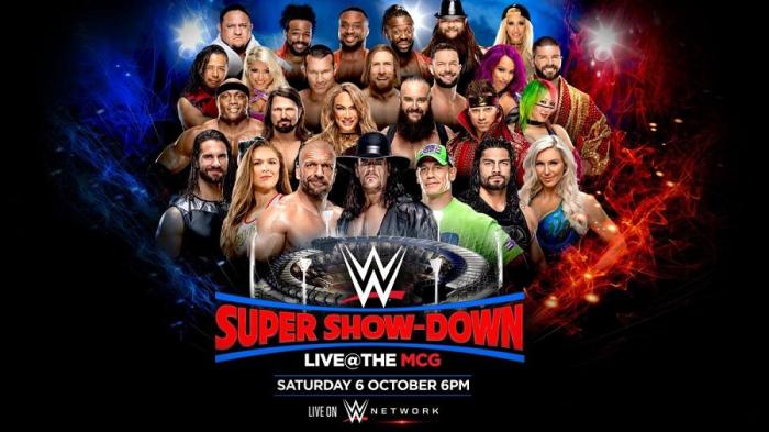 WWE Super Show-Down: Cartelera final y horarios