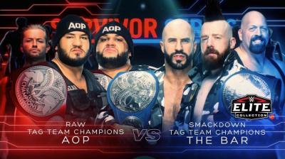 The Bar se enfrentará a AoP en duelo de campeones en WWE Survivor Series