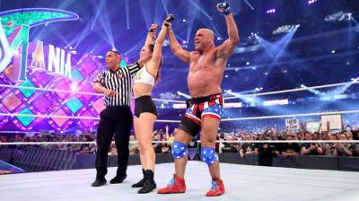 Kurt Angle: 'Ronda Rousey será recordada por lo que haga en WWE, no en UFC'