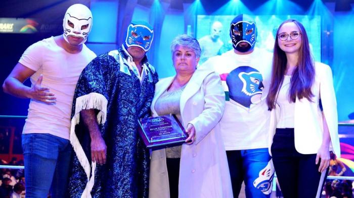 Resultados CMLL 19 de octubre de 2018 - Blue Panther celebra 40 años de carrera