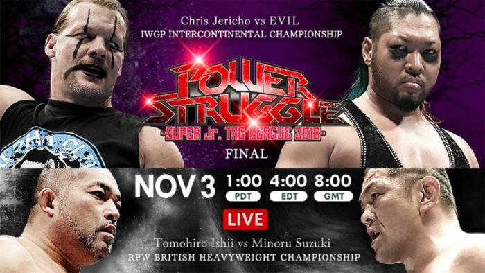 Resultados NJPW Power Struggle 2018