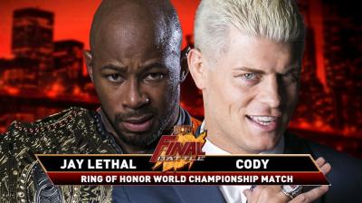 Jay Lethal vs. Cody será el main event de Final Battle 2018