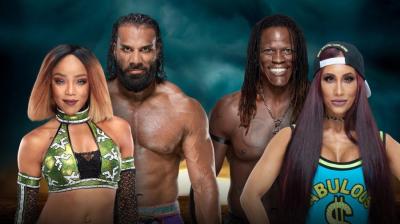 Alicia Fox y Jinder Mahal se enfrentarán a R-Truth y Carmella en TLC