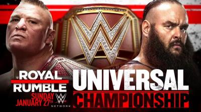 Brock Lesnar defenderá el Campeonato Universal ante Braun Strowman en WWE Royal Rumble 2019