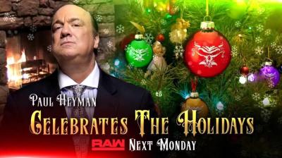 WWE RAW: Combates anunciados para la próxima semana - Regreso de Paul Heyman