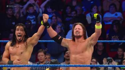 AJ Styles y Mustafa Ali vencieron a Daniel Bryan y Andrade 'Cien' Almas en SmackDown Live