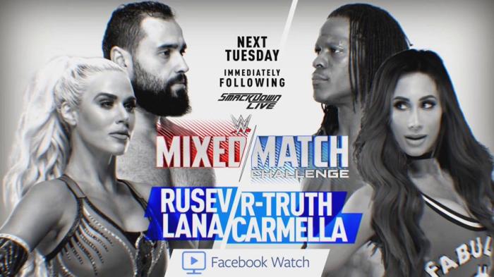 Se anuncian dos encuentros para el próximo episodio de WWE Mixed Match Challenge