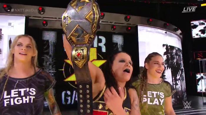 Shayna Baszler retiene el Campeonato de mujeres en NXT Takeover: WarGames II
