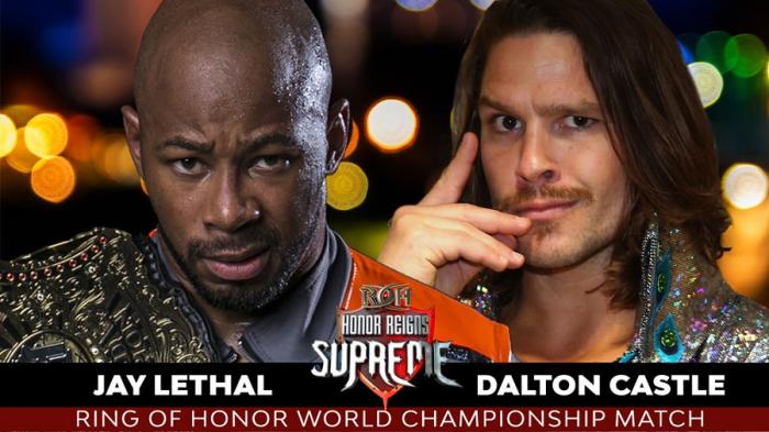 Dalton Castle recibirá su revancha titular en ROH Honor Reigns Supreme 2019