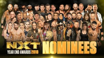 Se anuncia la fecha para las nominaciones de los NXT Year-End Awards 2018