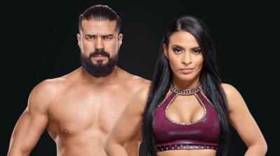 Andrade 'Cien Almas y Zelina Vega anuncian su participación en el Royal Rumble Match