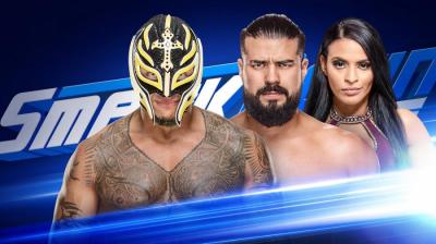 Andrade y Rey Mysterio volverán a luchar en SmackDown Live