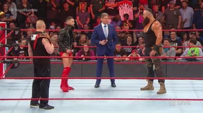 Brock Lesnar regresa a Monday Night Raw para encarar a Finn Bálor y Braun Strowman