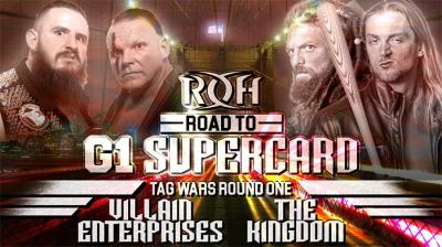 Resultados Ring of Honor: Road to G1 Supercard - Dallas