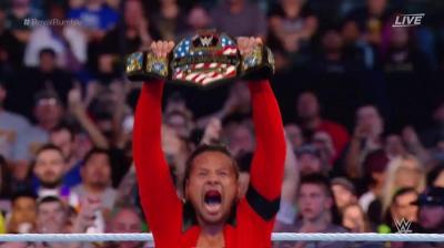 Shinsuke Nakamura se convierte en el nuevo campeón de los Estados Unidos durante WWE Royal Rumble