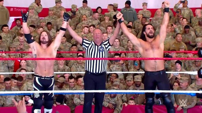 Resultados de WWE Tribute to the Troops 2018