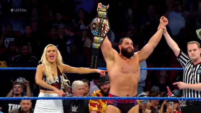 Rusev se convierte en el nuevo campeón de los Estados Unidos en SmackDown Live