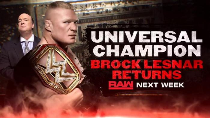 Se anuncia la aparición de John Cena, Braun Strowman y Brock Lesnar para el primer Raw de 2019