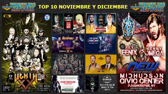 Top 10: Lo mejor de noviembre y diciembre en Highspots Wrestling Network