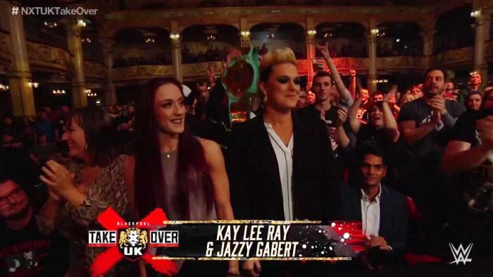 NXT UK TakeOver Blackpool: Kay Lee Ray y Jazzy Gabert, presentadas como futuras superestrellas - Homenaje de Moustache Mountain