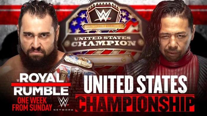 Rusev defenderá el Campeonato de los Estados Unidos ante Shinsuke Nakamura en Royal Rumble