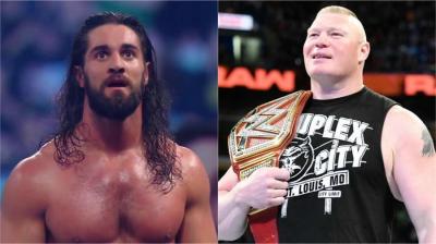 Brock Lesnar ataca a Seth Rollins durante Monday Night Raw