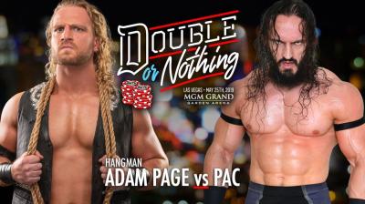 Adam 'Hangman' Page se enfrentará a PAC en AEW Double or Nothing