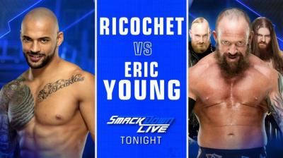 Ricochet derrota a Eric Young en SmackDown Live