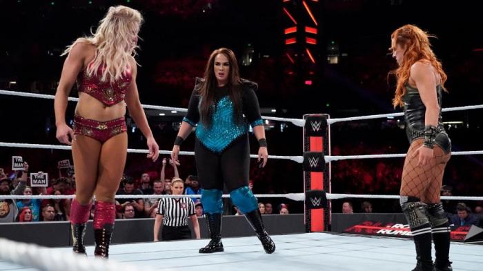 WWE tuvo que realizar cambios durante el Women´s Royal Rumble Match