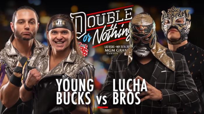 Se confirma el combate entre The Young Bucks y Lucha Bros en Double or Nothing