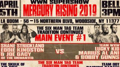 Resultados WWN Supershow: Mercury Rising 2019