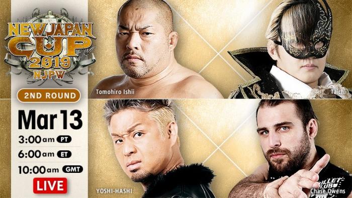 Resultados NJPW New Japan Cup 2019 (Día 5)