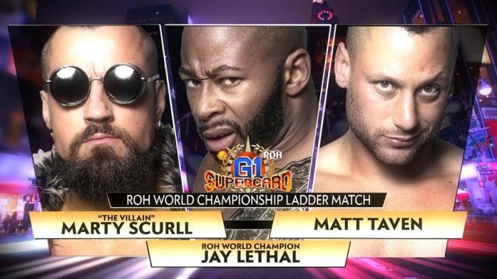 El Campeonato Mundial de ROH se defenderá en un Ladder Match en G1 Supercard