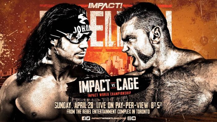 Johnny Impact defenderá el Campeonato ante Brian Cage en Impact Wrestling Rebellion