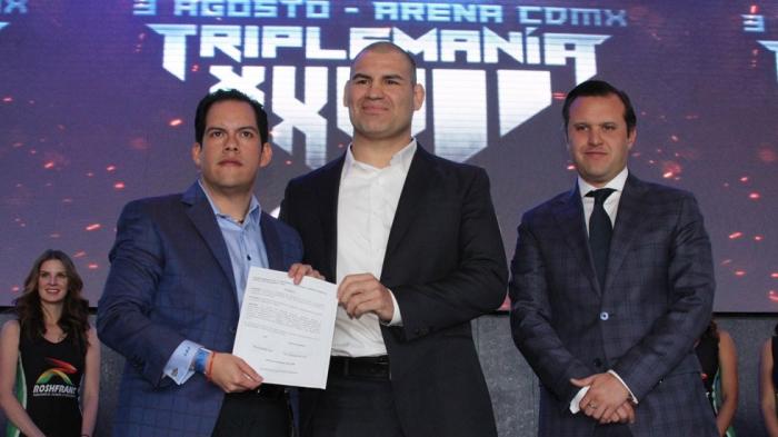 Lucha Libre AAA anuncia que Caín Velásquez será parte de Triplemanía XXVII
