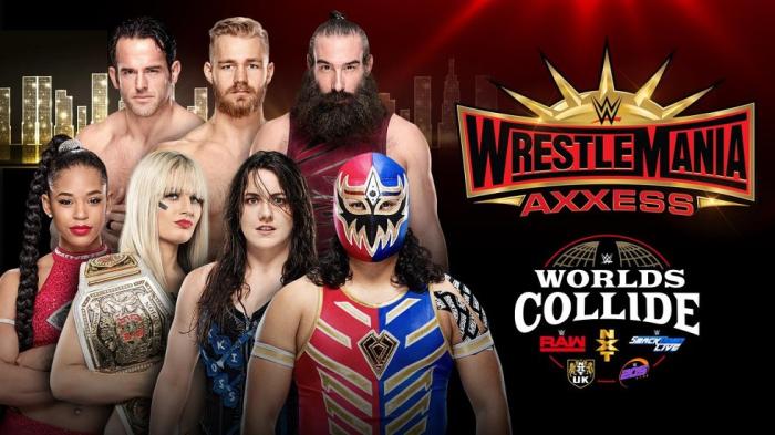 Las cinco marcas de WWE competirán en los eventos Worlds Collide de WrestleMania Axxess