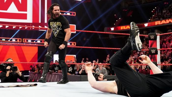 WWE reescribió el segmento de Brock Lesnar y Seth Rollins durante la emisión de Monday Night Raw