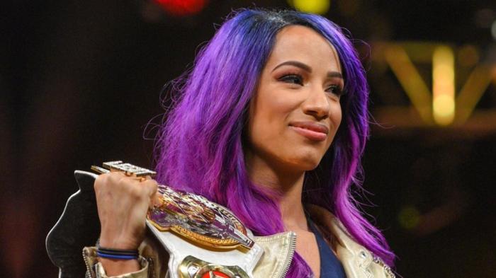 WWE hace referencia a Sasha Banks durante la emisión de Monday Night Raw