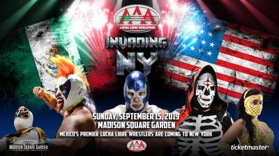 Lucha Libre AAA anuncia los luchadores confirmados para Invading New York