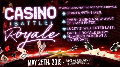 AEW anuncia la celebración de la Casino Battle Royale en Double or Nothing